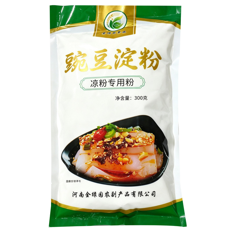 豌豆淀粉300g凉粉专用粉豌豆粉纯家用白凉粉凉皮河南四川伤心凉粉