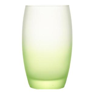 乐美雅磨砂玻璃杯ins风家用茶杯果汁杯简约杯子网红渐变水杯水具