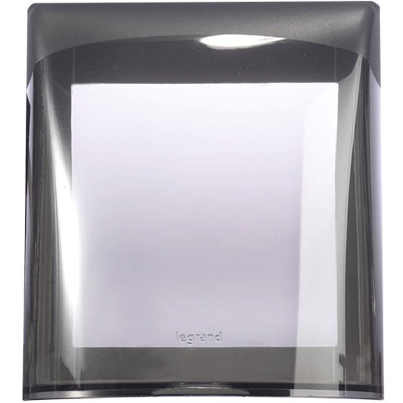 罗格朗开关插座防水盒86型全系列通用软胶透明白色金色防水盒