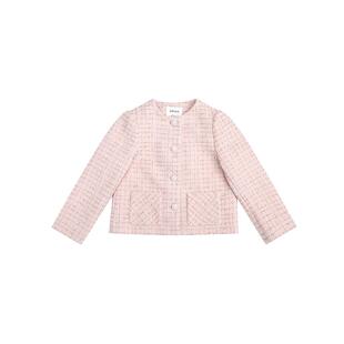 RBIGX瑞比克春秋季新款富家千金小香风外套女童礼服甜美法式外套