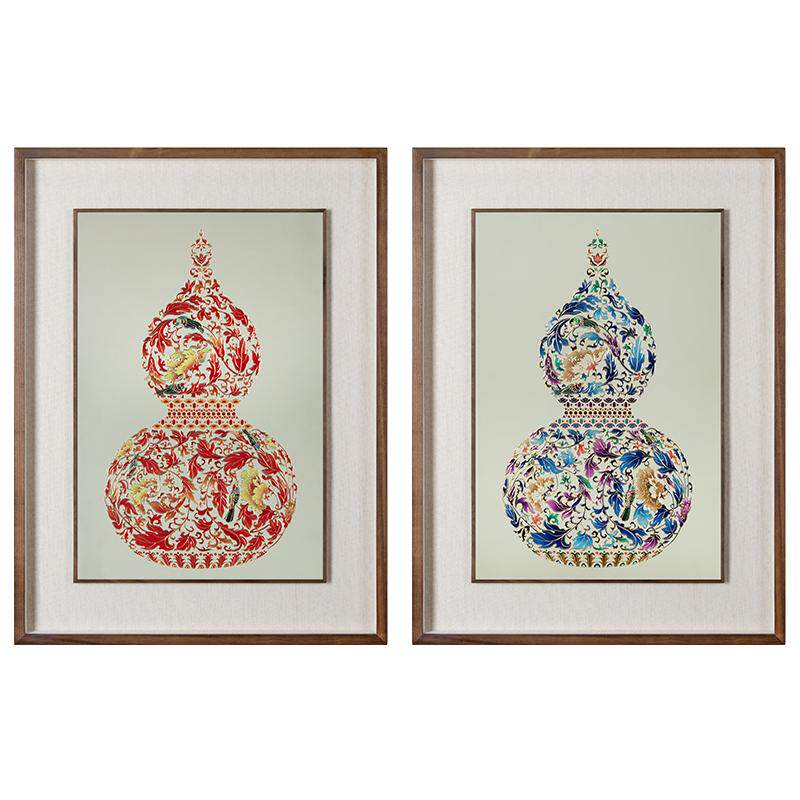铜师傅《福禄临门》装饰画挂画