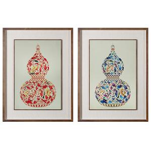 铜师傅《福禄临门》装饰画挂画