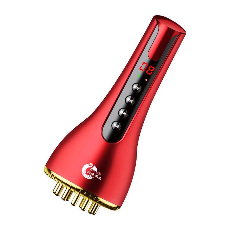 福润达黄铜经络刷电动纯铜揉腹仪全身通用带脉疏通刮脂痧神器肚子