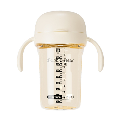 布比熊婴童嘬口杯360°唇控学饮