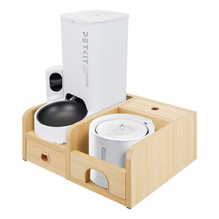 适用小佩喂食器SOLO可视版饮水机架子宠物猫狗投食机增高架防打翻