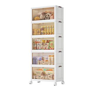 日本收纳柜折叠收纳箱家用玩具柜子储物柜零食柜置物柜整理盒厨房