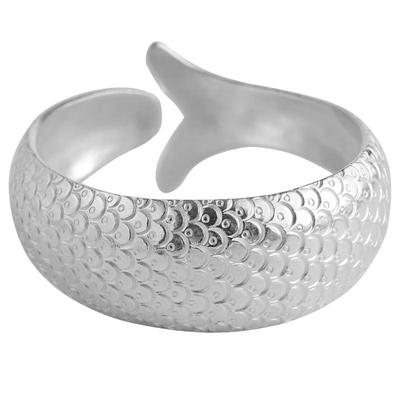 小众设计手工定做新女款银手镯