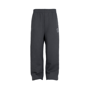 STA2025秋冬死神镰刀纯色高精刺绣宽版窄版运动长裤休闲百搭卫裤