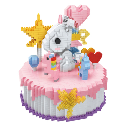 diy生日礼物蛋糕手工拼图玩具