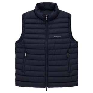 Armani/阿玛尼AX 男士时尚保暖羽绒服背心外套 XM001576 AF16927