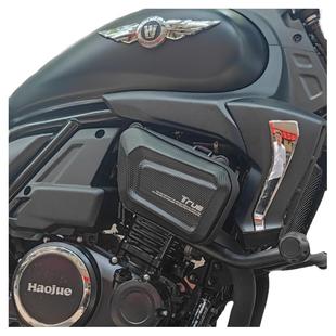 适用于豪爵tr300plus护杠包工具包豪爵tr300边包豪爵tr300硬壳包