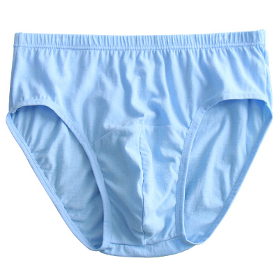 ab内裤【4条装】男士纯棉抗菌三角裤中腰中老年裤旗舰店0919/2911