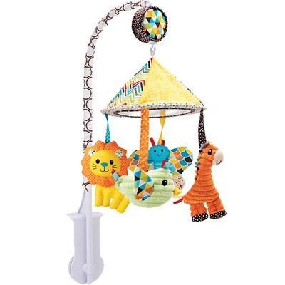 infantino旋转八音盒音乐床铃