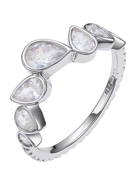 NJJewelry时尚水滴戒指
