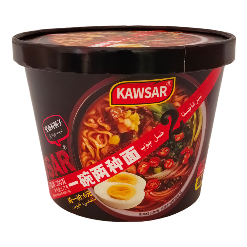 新疆开赛尔kawsar酸辣粉方便面