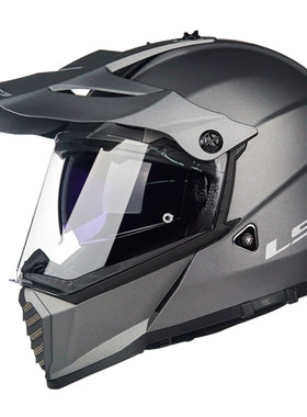 LS2越野盔MX436四季拉力盔摩托车