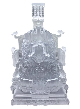 琉璃紫薇大帝神像供奉摆件