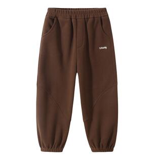 植木 儿童裤子2026春新款中大童加厚针织卫裤男童裤子童装