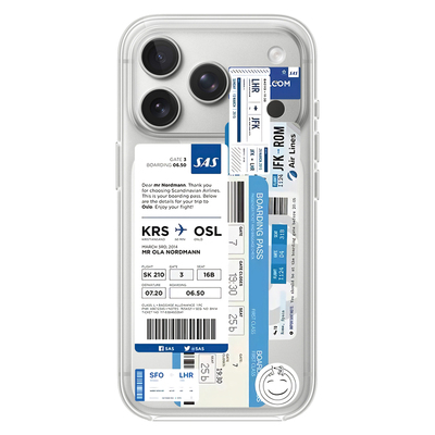 机票拼接适用iphone17promax手机壳个性15硅胶苹果16PROMAXVIVOOPPO简约13潮流12时尚14情侣透明华为小米