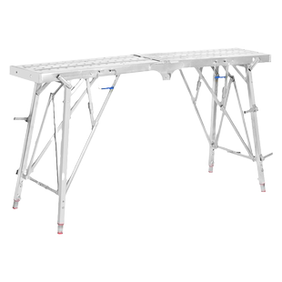 伴锐马凳折叠升降加厚工装便携凳装修室内爬凳刮腻子脚手架平台梯