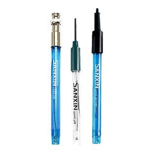 上海三信201-C/A/S塑壳ph复合电极实验室2301T-S电导电极ph计探头