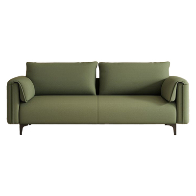 布艺沙发客厅2025新款现代小户型民宿公寓出租房屋双三人直排沙发