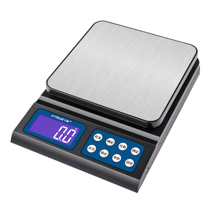 高精度电子秤家用小型厨房烘焙精准中药称克克称商用天平市斤数度