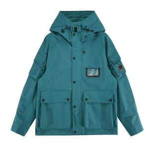 【轻舟】伯希和户外轻量硬壳冲锋衣男新款防风雨徒步登山服外套女