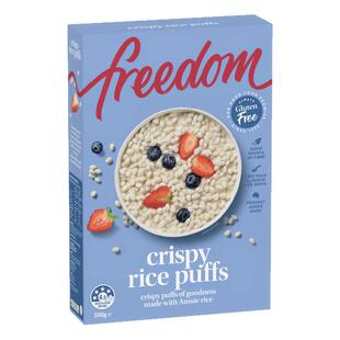 澳洲代购直邮Freedom新装无麸健康即食水果坚果早餐什锦麦片 250g