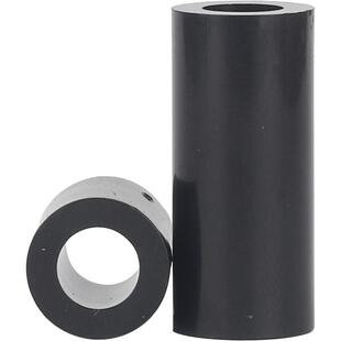 ABS黑色尼龙隔离柱塑料垫片绝缘垫圈直通套间隔柱M2M3M4M5M6M8M10