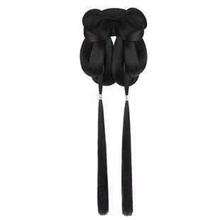 汉服假发一体式古风后压发包盘发造型古装头饰明制假发髻日常发包