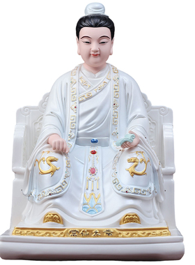 戴玉堂陶瓷《常家太爷夫人像体真身像》四大家族保家家用供奉摆件