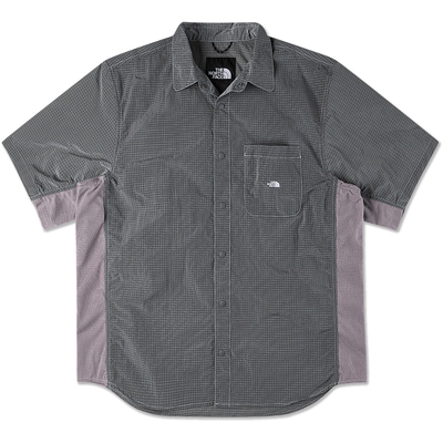 北面UE男防泼水短袖衬衫