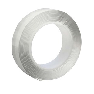 双面胶高粘度不留痕超强力固定墙面车用两面无痕贴条透明纳米胶带不留痕强力固定高粘度纳米胶带双面胶带