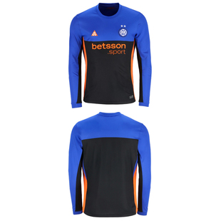 小胖哥XPG耐克ACG国际米兰特别版长袖球迷版球衣比赛训练足球服男