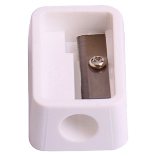 得力0594卷笔刀 简约学生素描美术迷你铅笔刀转笔刀彩色小型削笔器办公用品