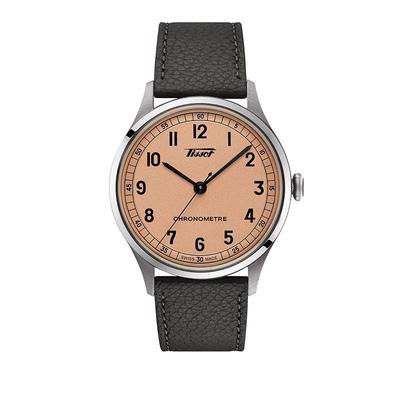 【自营】天梭怀旧经典1938系列皮带机械腕表龚俊同款复古机械表