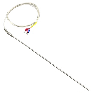 铠装PT100铂热电阻PT1000温度探头探针式温度传感器WZPK-191针型