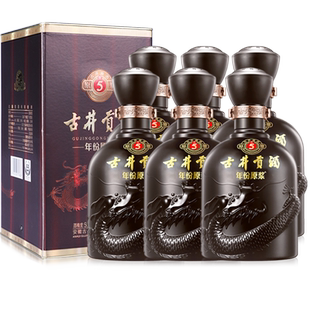 古井贡酒年份原浆古5-50度500ml*6瓶整箱装浓香型白酒官方自营