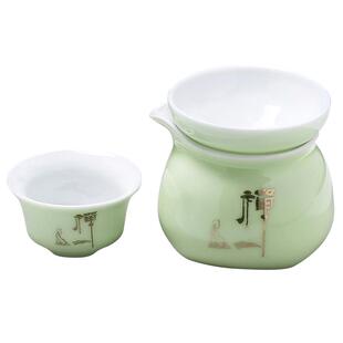 茶漏茶滤茶叶过滤网泡茶器分离器茶隔公道杯一体式超细挂茶器煮茶