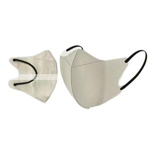 2025新款3d立体莫兰迪色口罩独立包装奶白透气一次性美颜口罩