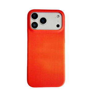 半包硬壳适用苹果17Air手机壳热感应iPhone16plus高级感15pro简约14个性13p磨砂12男11pm新8p防摔17promax套