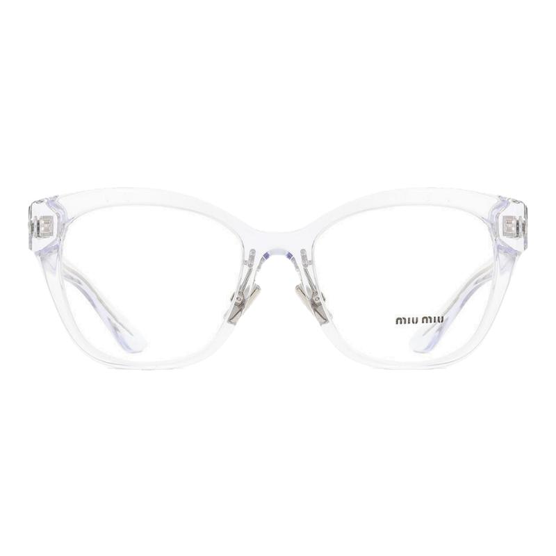 MIUMIU透明板材猫眼镜框通用