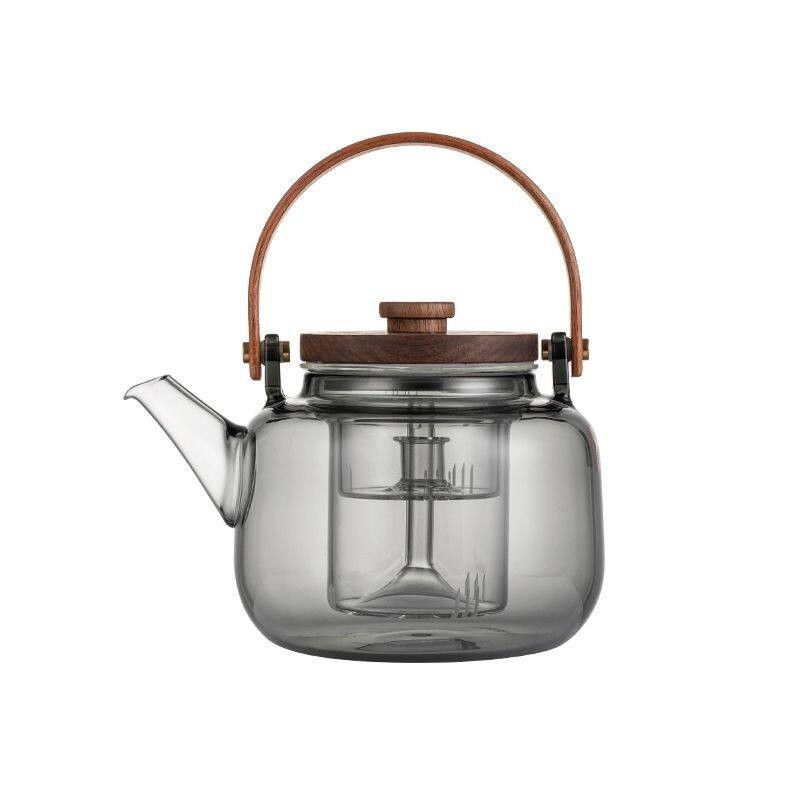 围炉煮茶壶明火玻璃烧水蒸煮茶器