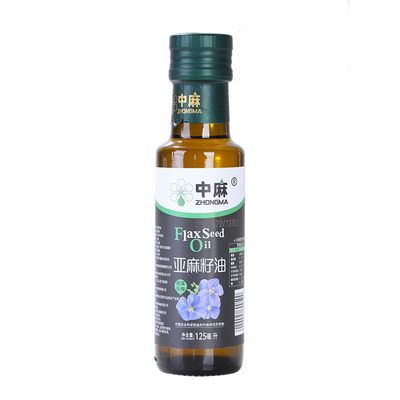 农科院冷榨亚麻籽油中麻油凉拌菜