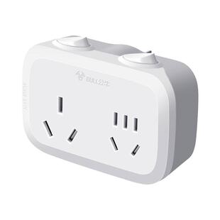 公牛空调16安插座转换器16a转10A大功率热水器家用一转二无线插排