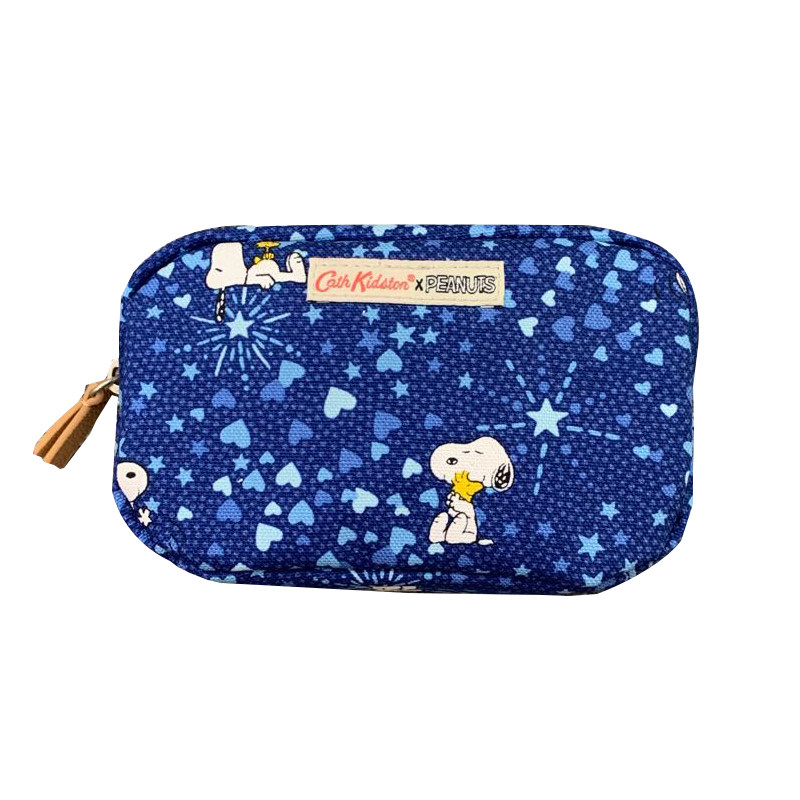 Cathkidston英国碎花联名款化妆包洗漱包大小号帆布化妆包手拿包