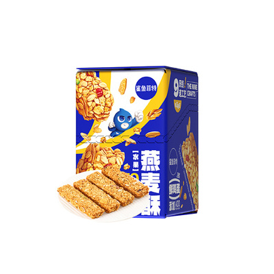 鲨鱼菲特燕麦酥谷物棒营养饱腹