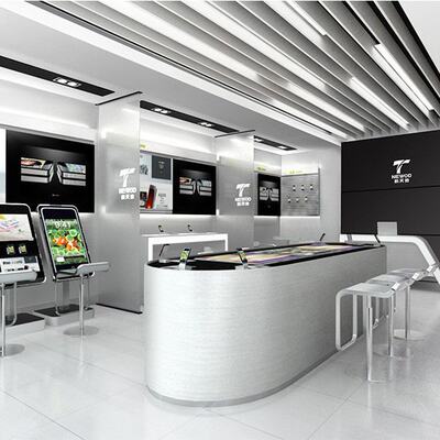 数码3C手机配件展示柜 简约置物架陈列展柜 电子产品电脑展示台