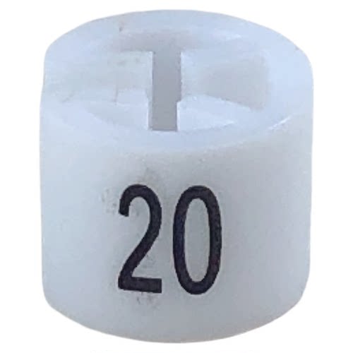尺码扣数字排序列1-50白色1-100黑色连续号衣架标记扣号码标服装